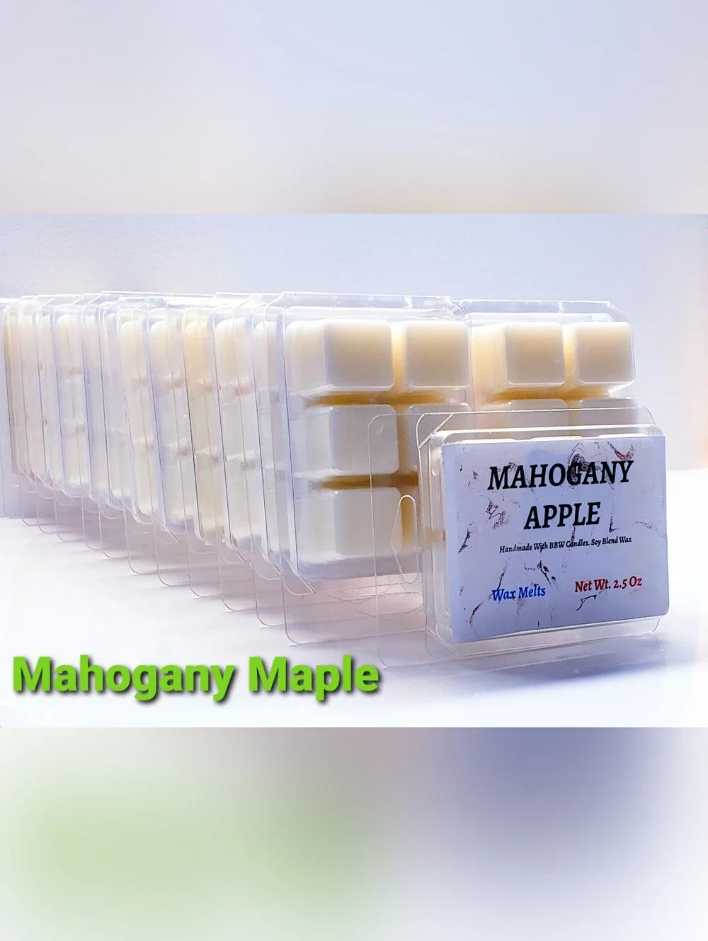 MAHOGANY APPLE -Bath & Body Works Candle Wax Melts- $8 per pack